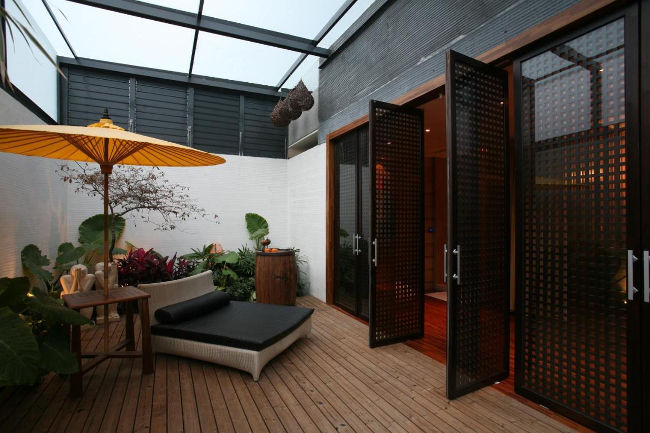 Chateau Boutique Motel Taichung Exterior foto